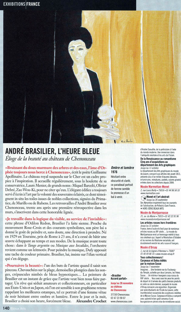 Beaux Arts magazine septembre 2010 murakami versailles